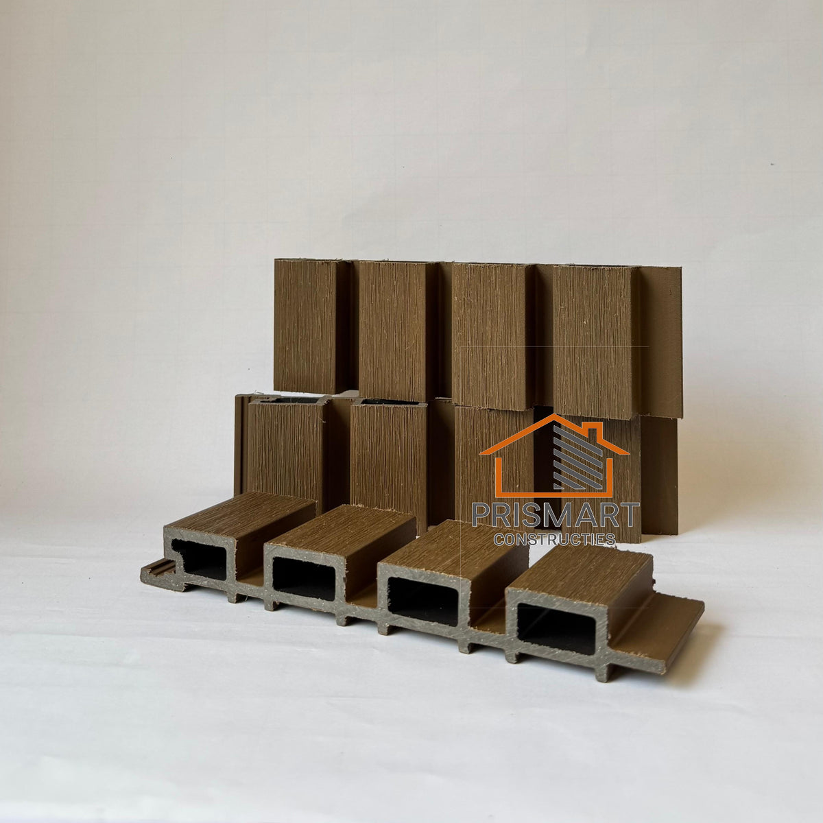 Muster Verbundstoff-Rauspund: Golden Teak