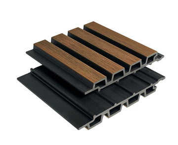 Composite Cladding - Bicolor Black Teak