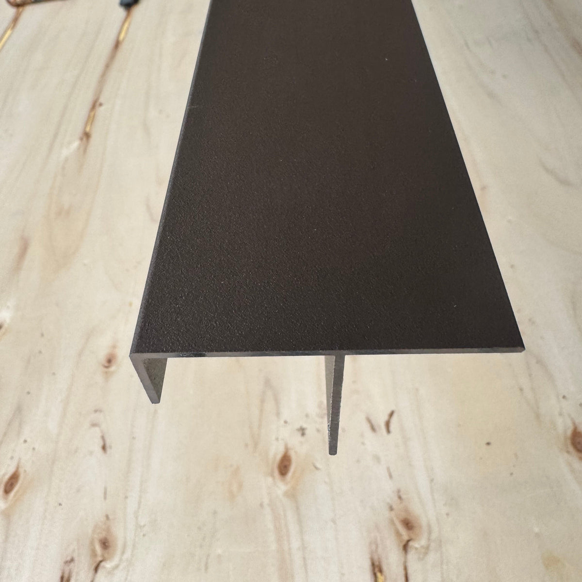 Aluminum F-Profile Teak