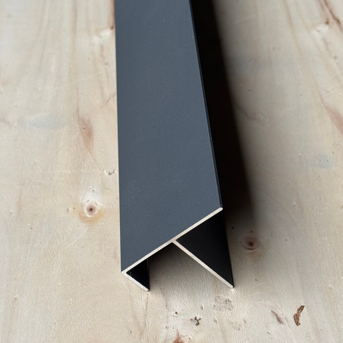 Aluminium F-Profiel Antraciet