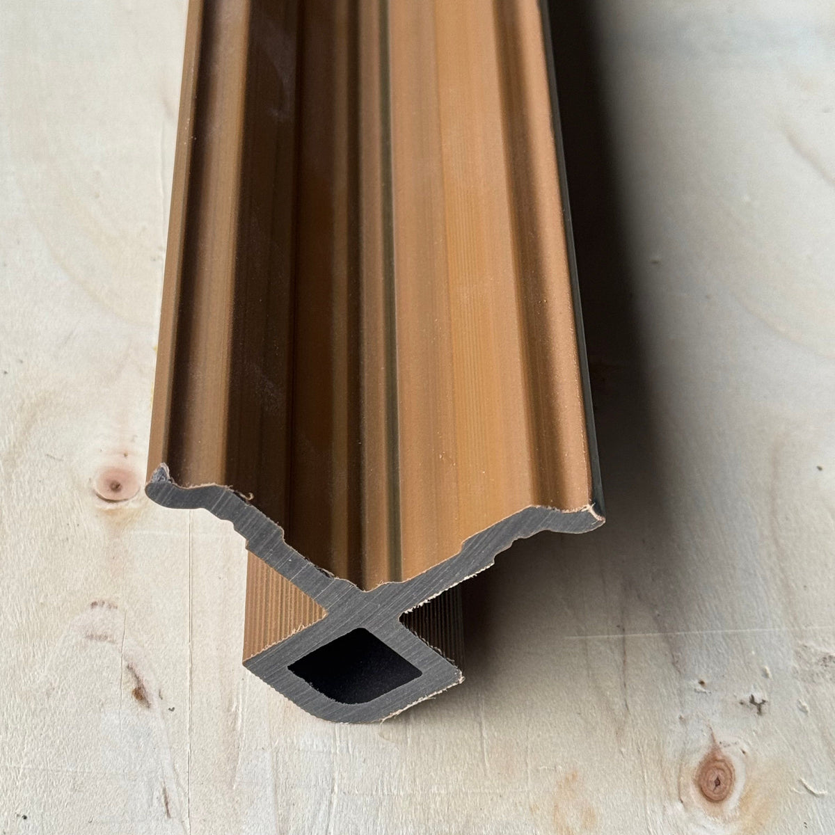 Eckprofil Teak 290cm und 390cm