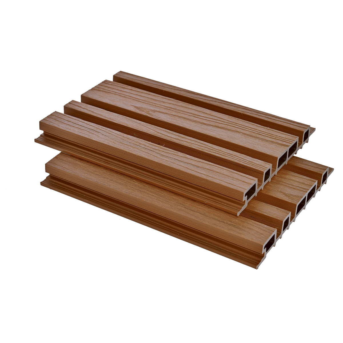 Verbund-Fassadenverkleidung I Royal Teak I 240cm I 290cm I 340cm