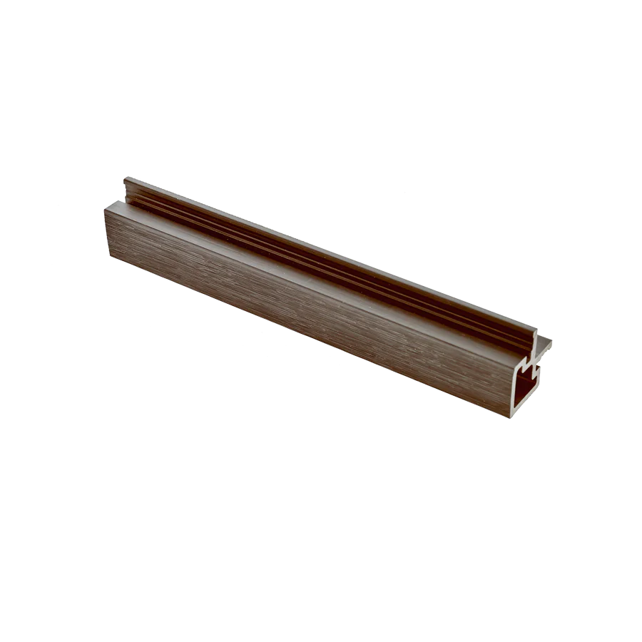 Hoekprofiel 290cm voor oneven panelen࠰ kleur: Silver Grey ࠰