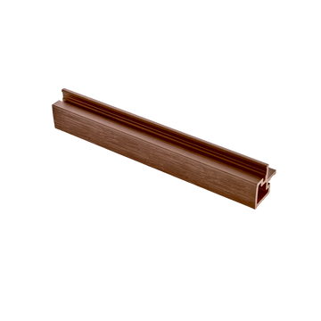 Eckprofil 290 cm für unebene Paneele, Farbe: Dark Oak