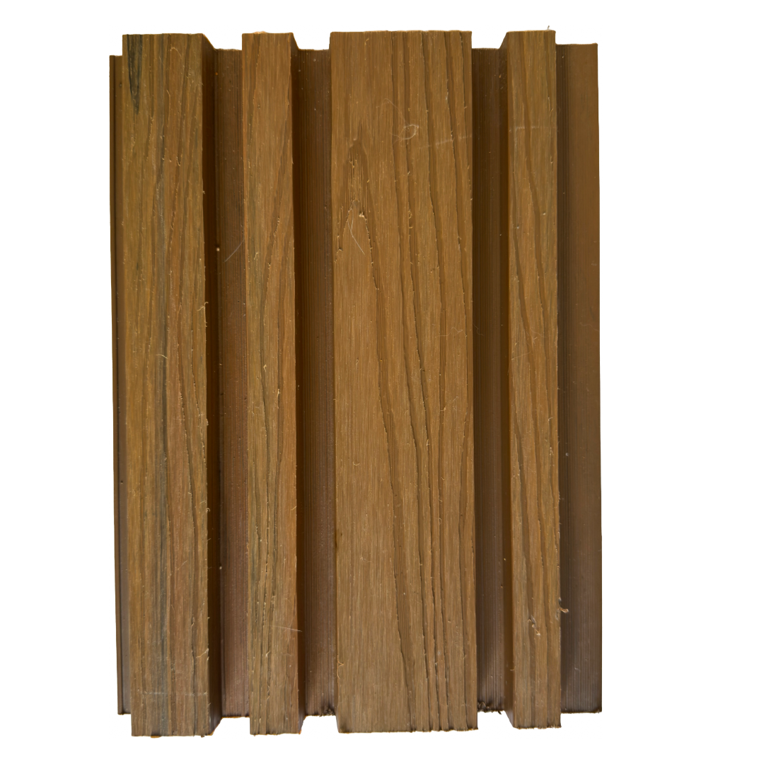 Verbund-Fassadenverkleidung I Royal Teak I 240cm I 290cm I 340cm