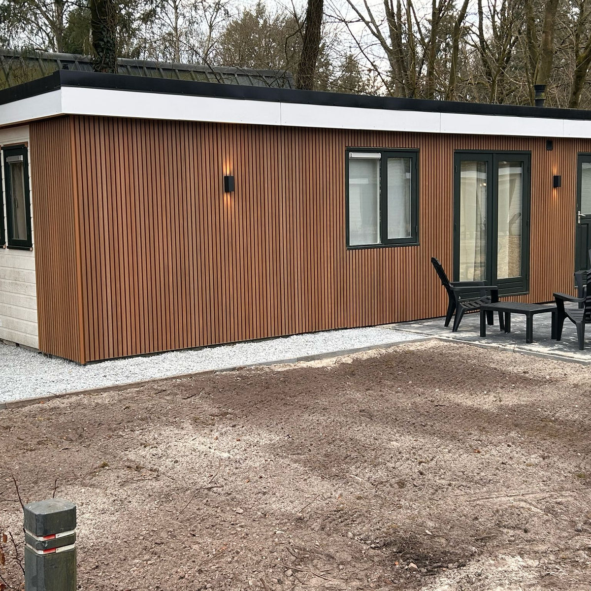 Composiet Gevelbekleding - Smokey Teak